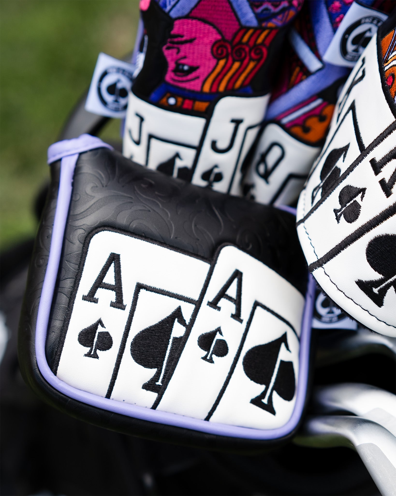 Funda para putter tipo mazo As de Espadas