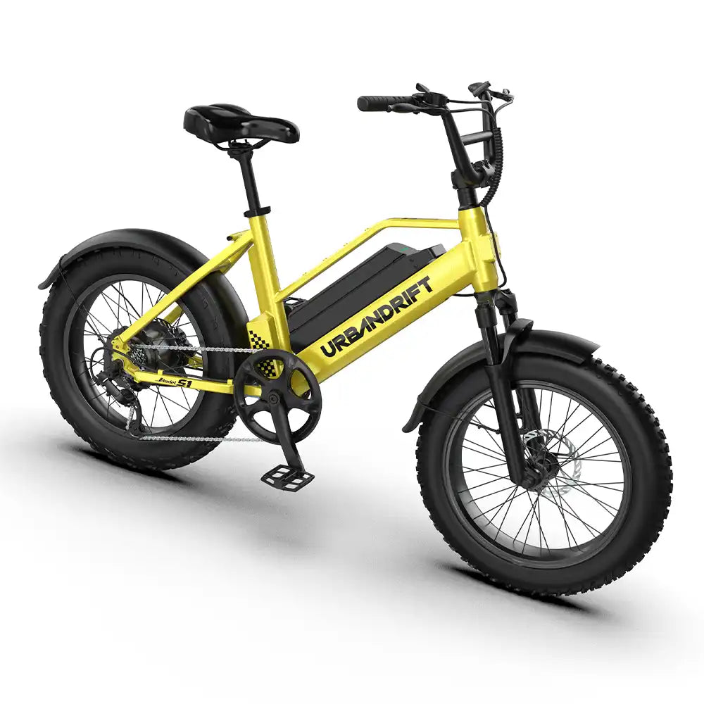 Urban Drift S1 Fat Tire Electric Bike | 52V Pedal-Assist eBike