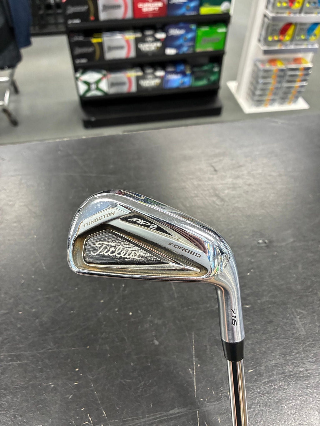 Titleist 716 AP2 Single Iron 7 Iron Right Hand Stiff Flex (Used)