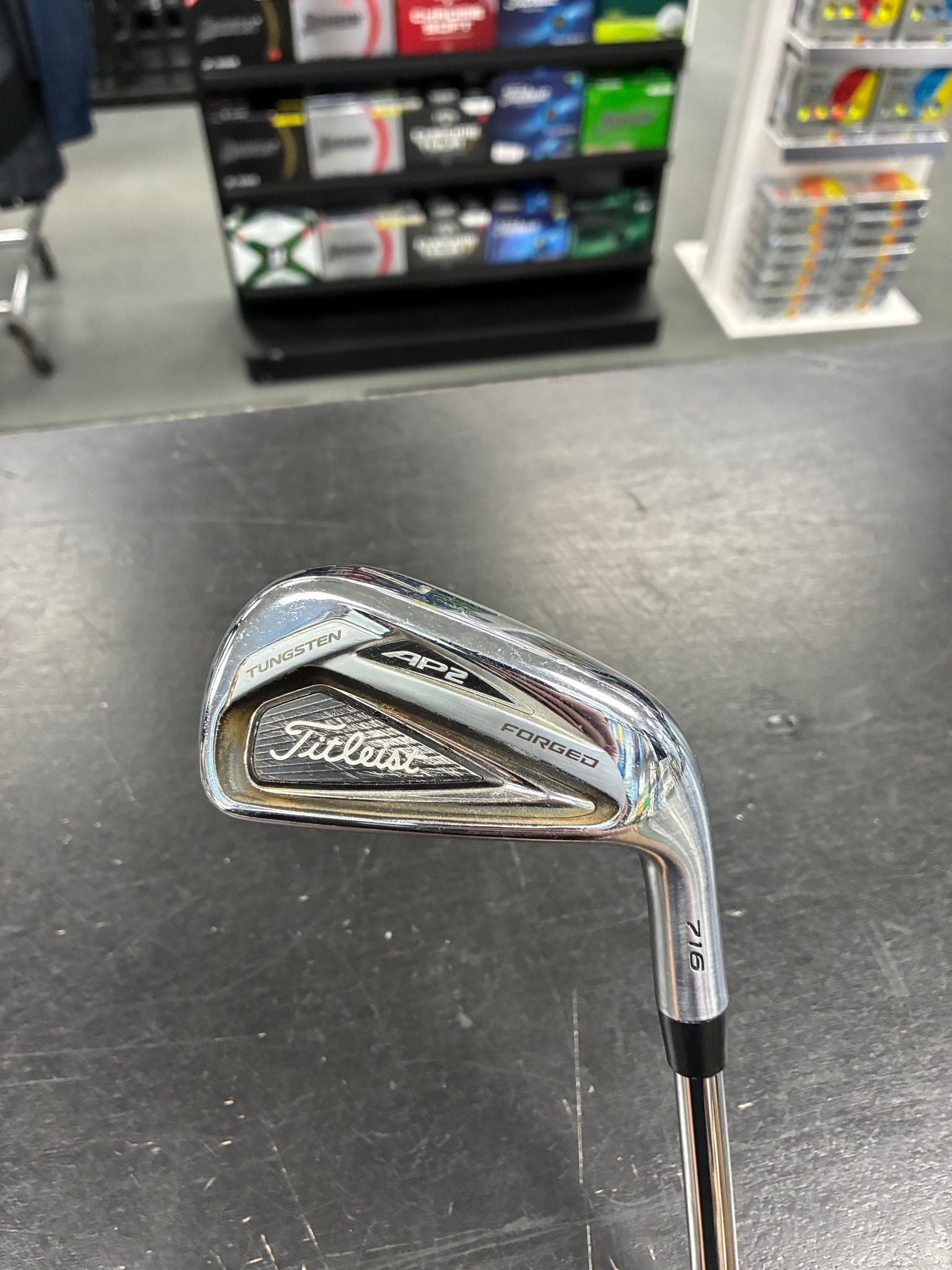 Titleist 716 AP2 Single Iron 7 Iron Right Hand Stiff Flex (Used)