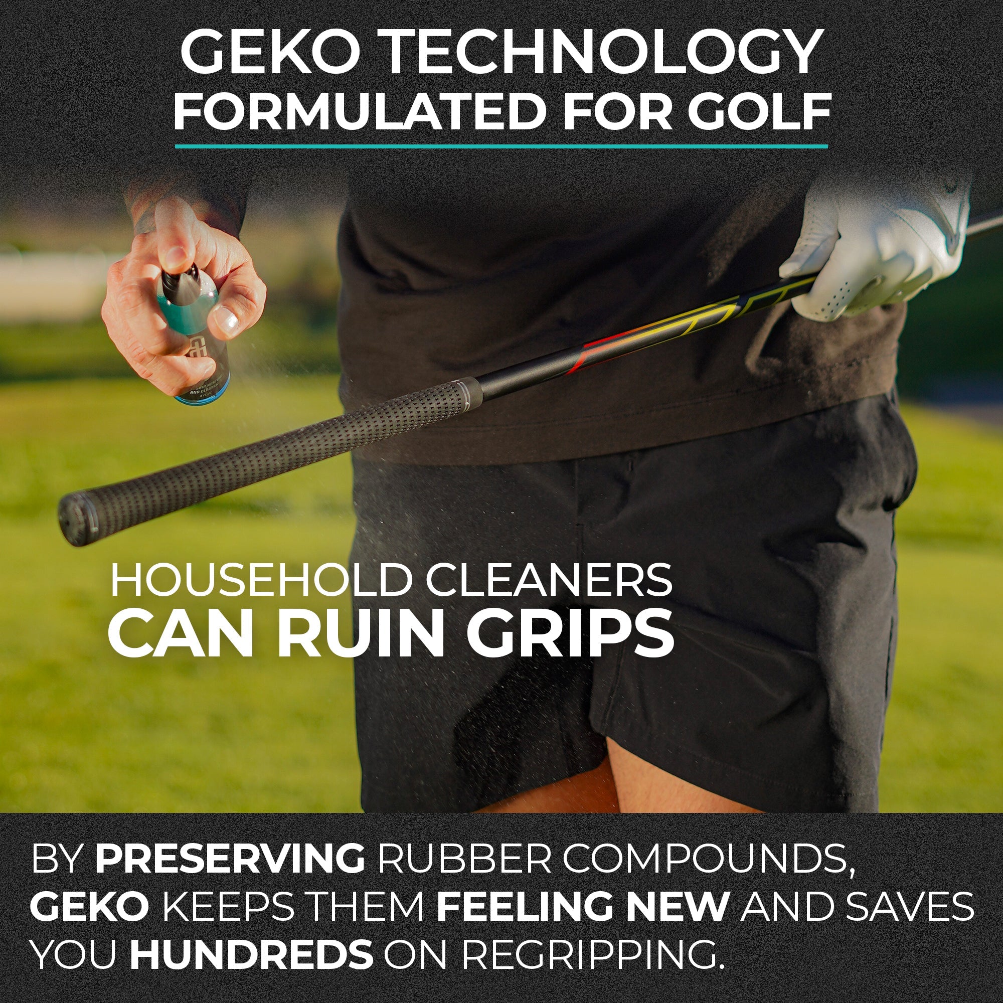 2-In-1 Grip Restore And Cleaner - Black Girl Golf