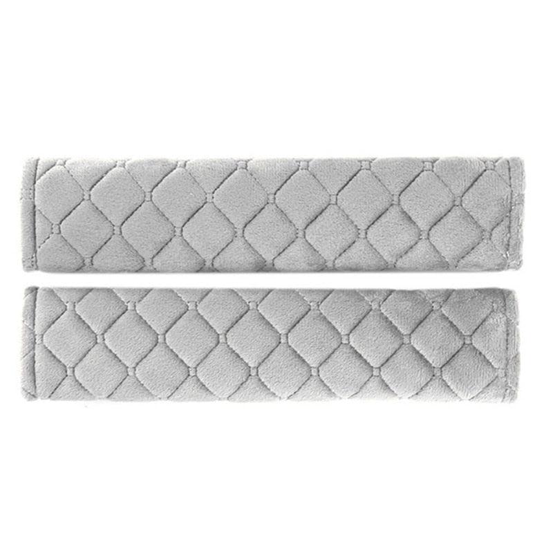 2pcs Seat Belt Covers Fuzzy Seat Belt Pads for Shoulder Soft Comfy Soft Velvet Car Shoulder Pad For Adults Youth Kids Car Truck SUV Airplane Backpack Straps Car Seat Belt Pad Belt Strap Covers for Car - Black Girl Golf