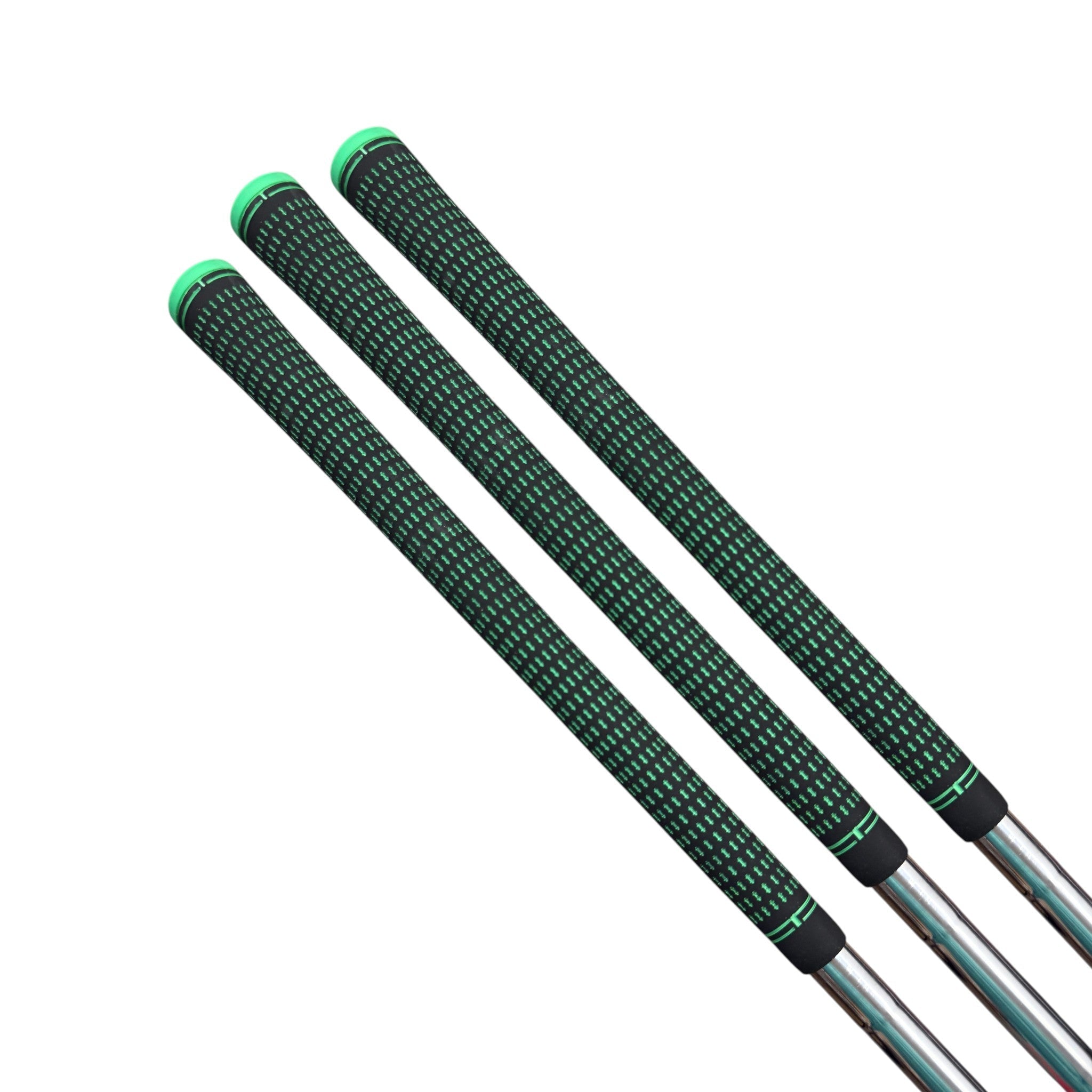 360 Golf Grips | 3 Pack Black/Green | Standard, Mid, Jumbo | High - Traction Rubber Grip - Black Girl Golf