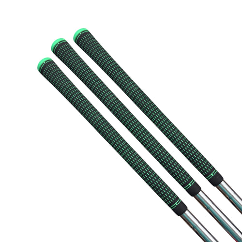 360 Golf Grips | 3 Pack Black/Green | Standard, Mid, Jumbo | High - Traction Rubber Grip - Black Girl Golf