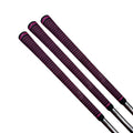 360 Golf Grips | 3 Pack Black/Pink | Standard, Mid, Jumbo | High - Traction Rubber Grip - Black Girl Golf