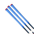 360 Golf Grips | 3 Pack RWB | Standard, Mid, Jumbo | High - Traction Rubber Grip - Black Girl Golf