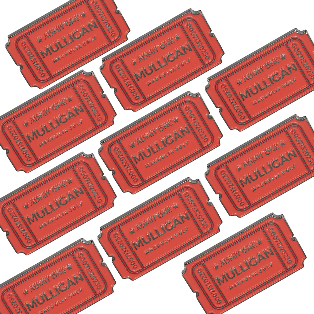 Mulligan Ticket Ball Marker