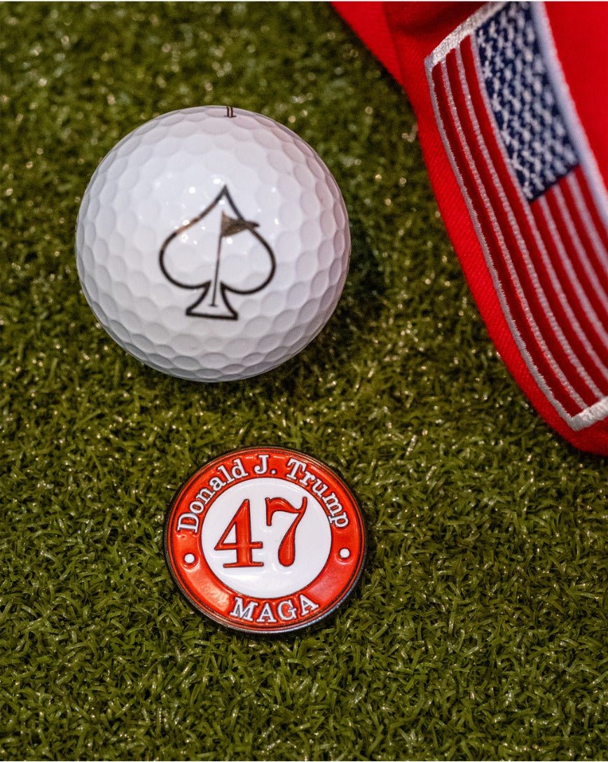 47 Ball Marker - Black Girl Golf