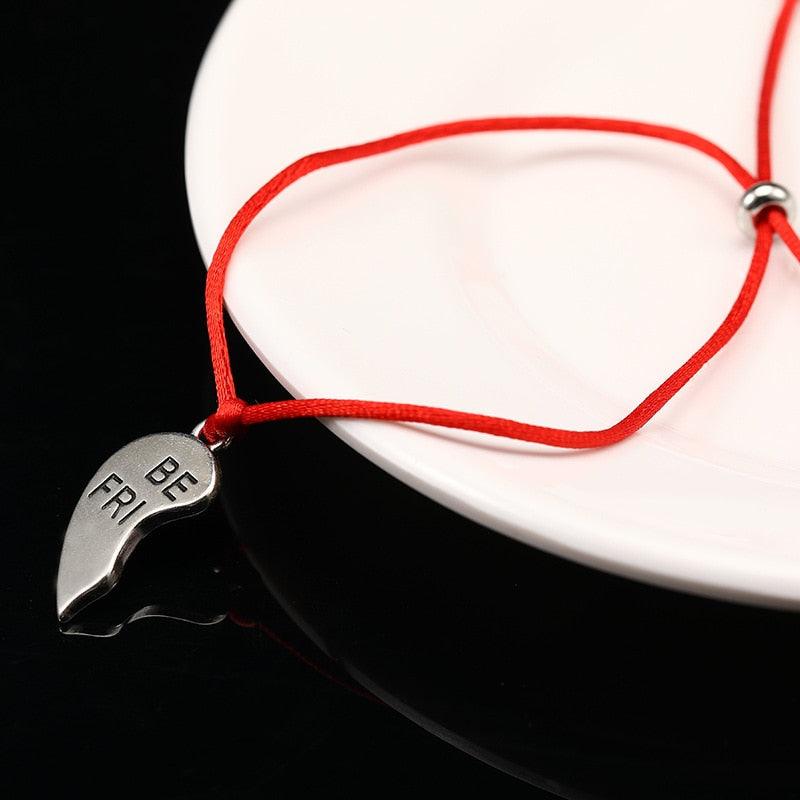6pcs/set Handmade Bracelets Braided Red Black Rope 7 Knots Lucky Jewelry Friendship Protection Bracelet Red Comfortable Bracelet Small Eye Bracelet For Kids - Black Girl Golf