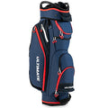 9.5 Inch Golf Cart Bag with 14 Way Dividers Top Organizer-Navy - Black Girl Golf