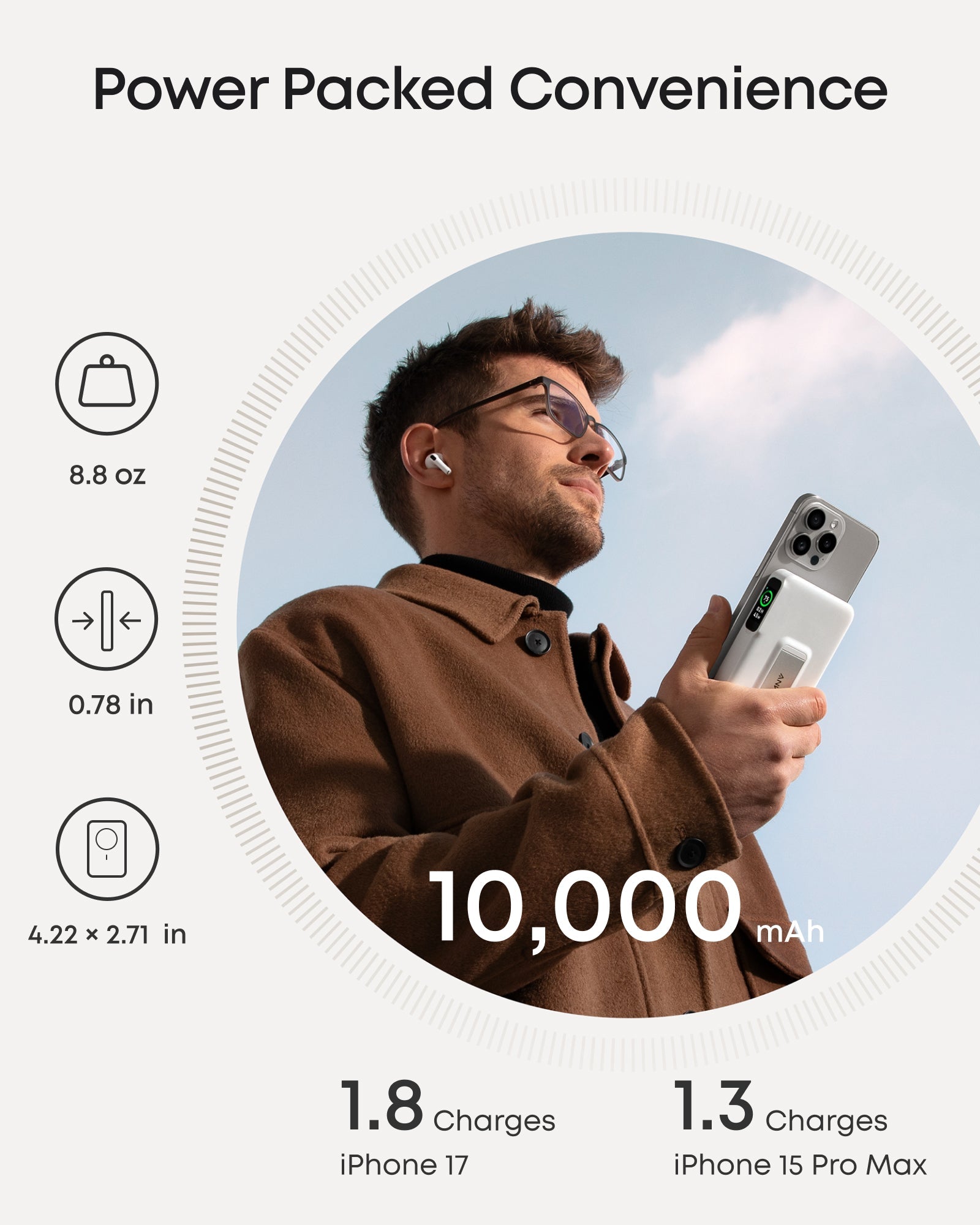 Batterie externe Anker MagGo (10K)