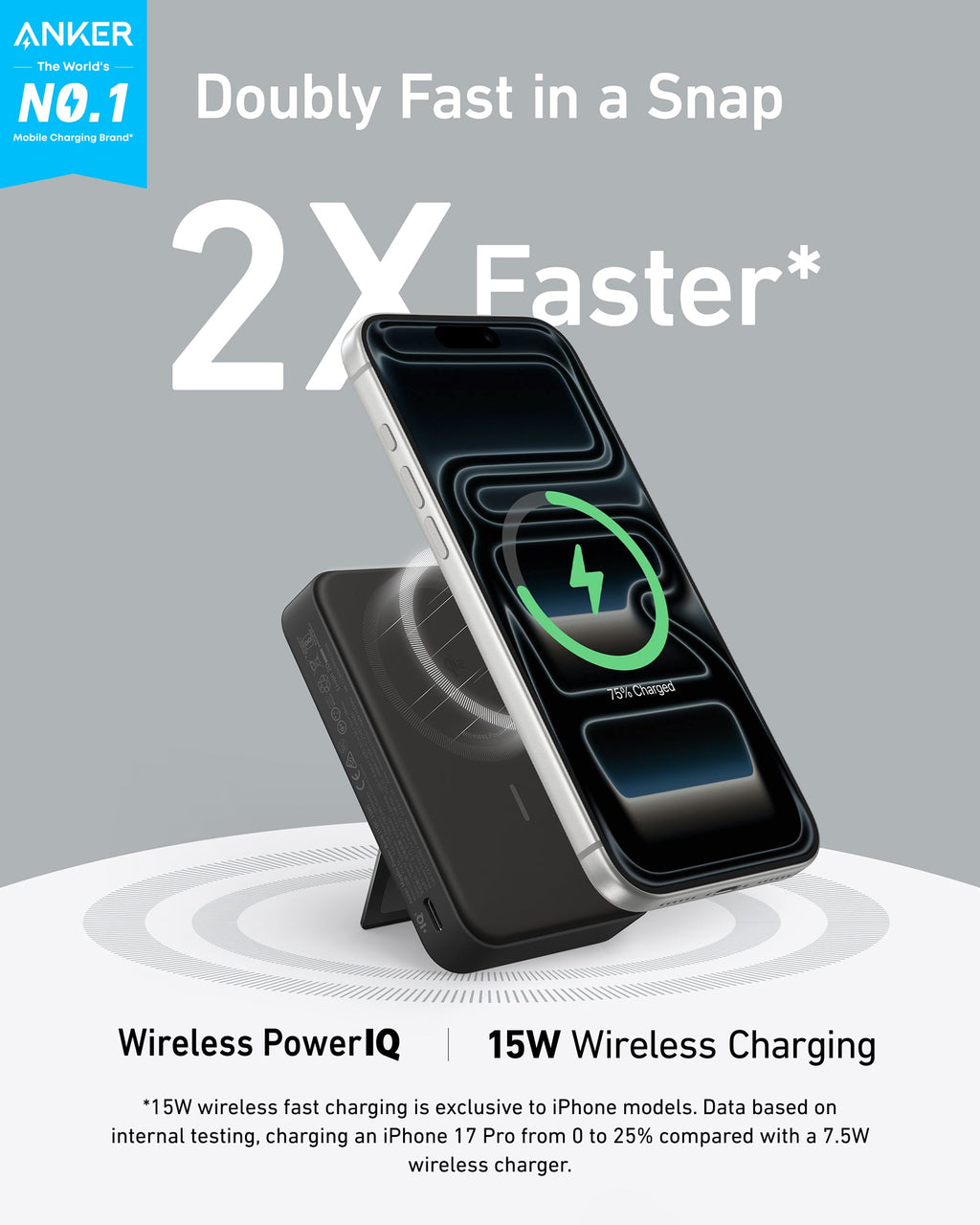 Batterie externe Anker MagGo (10K)