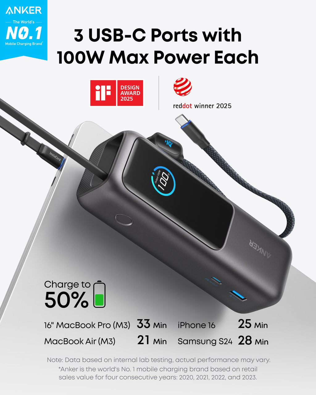 Batterie externe Anker MagGo (10K)