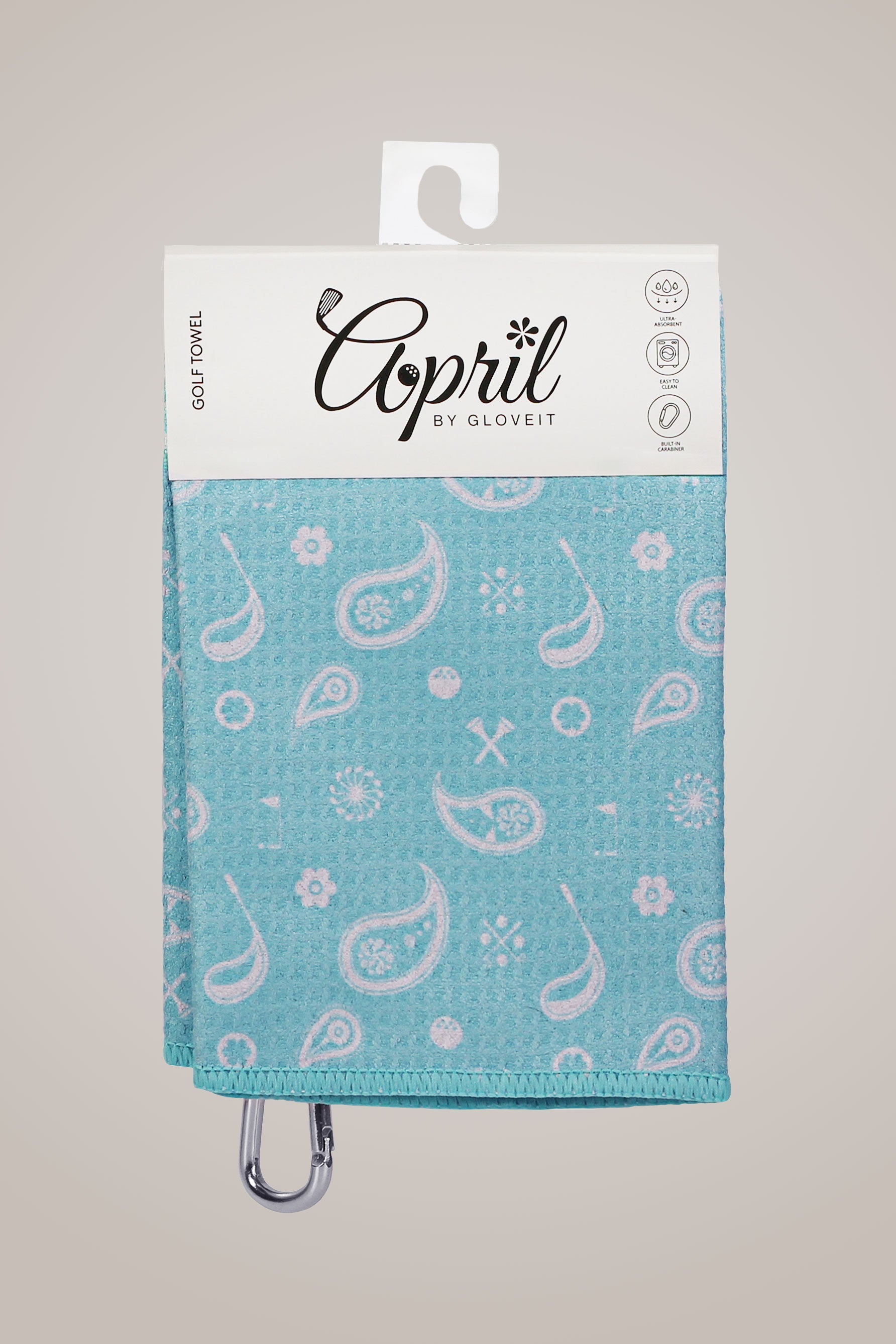 Aqua Golf Towel