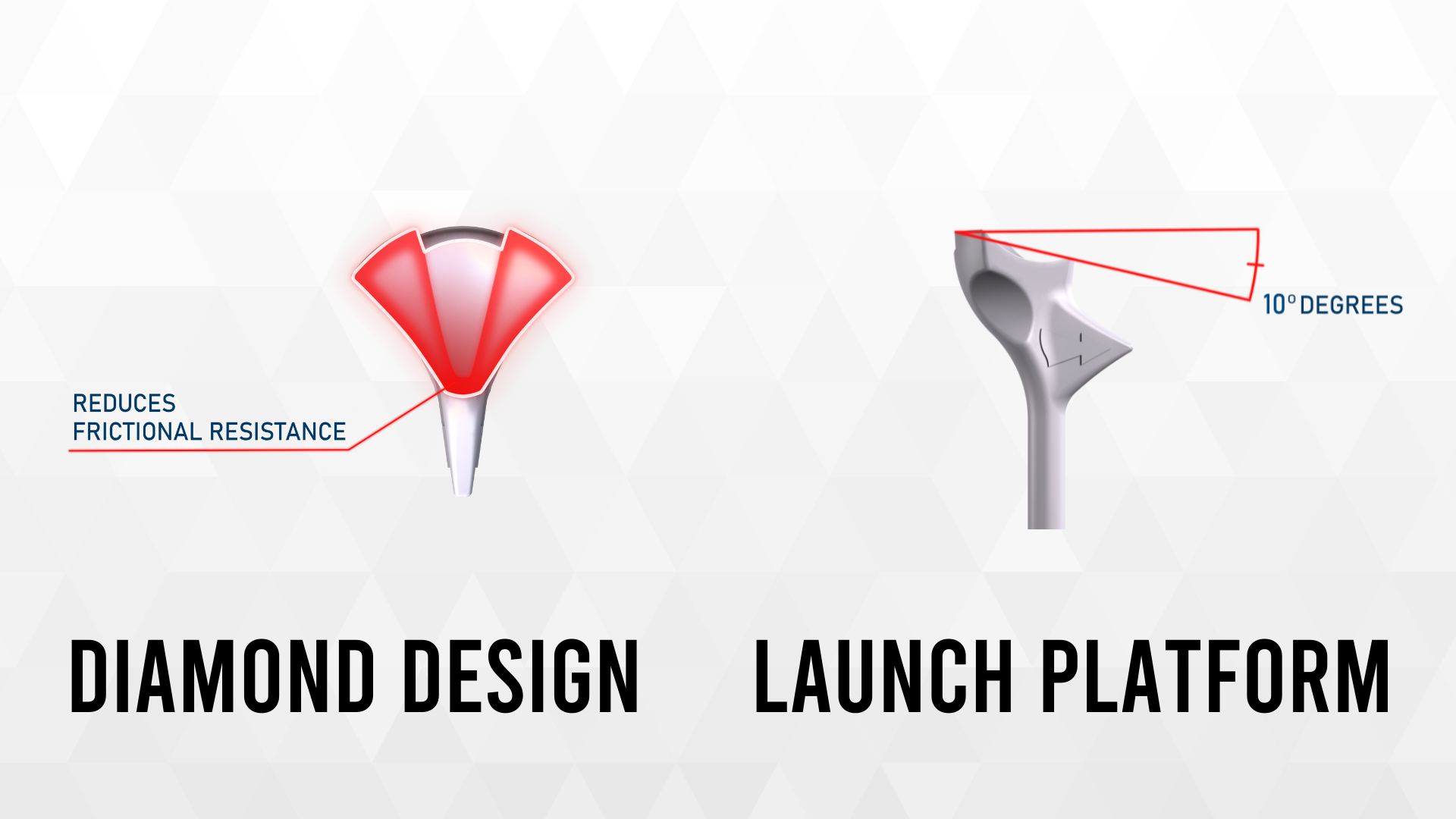 FlightPath Pink Golf Tees Pack of 8