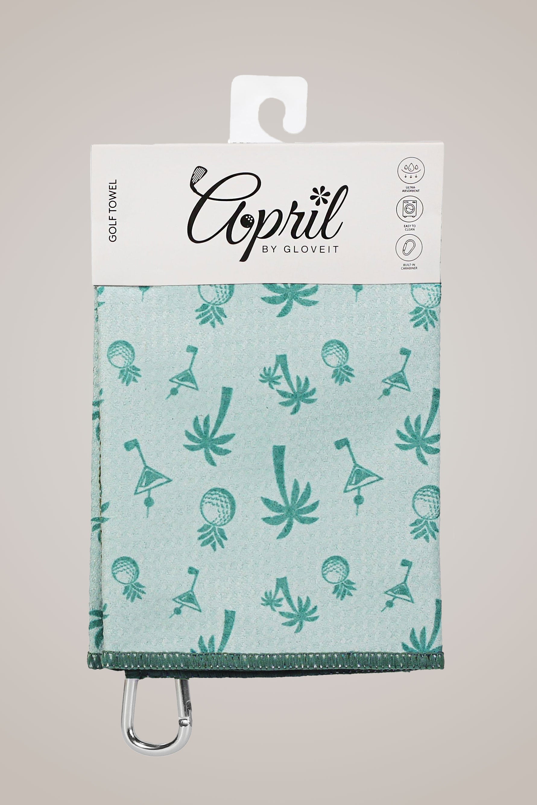 Green Golf Towel