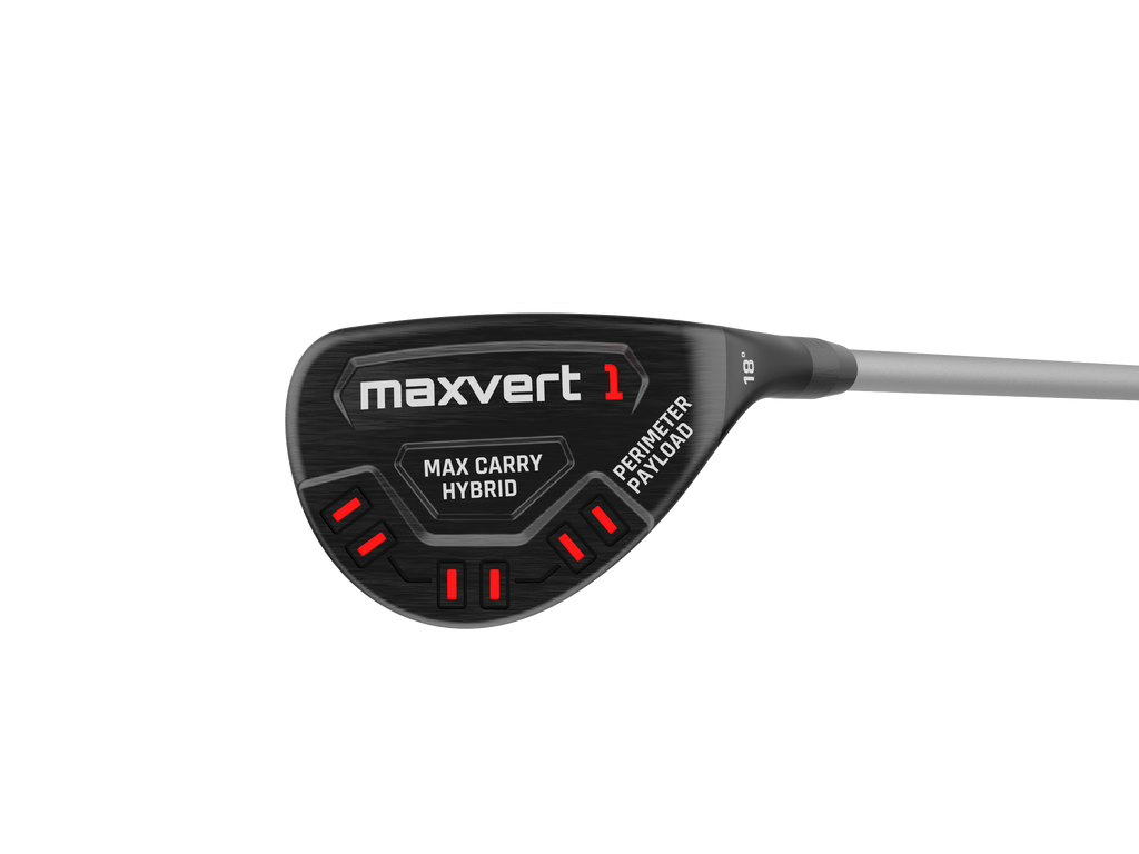 Maxvert 2 Driver and 2 Hybrids Bundle(18&22 Degree Hybrids)