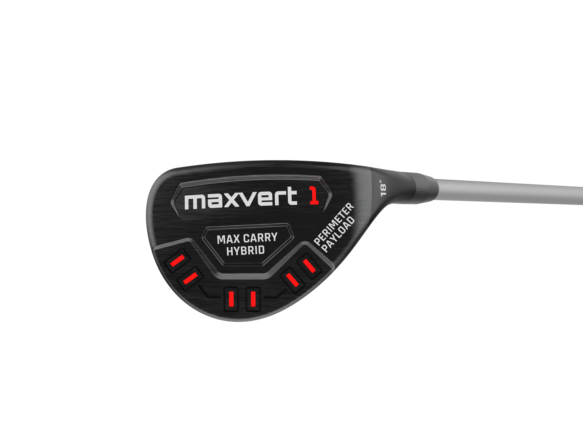 Maxvert 2 Driver and 2 Hybrids Bundle(18&22 Degree Hybrids)