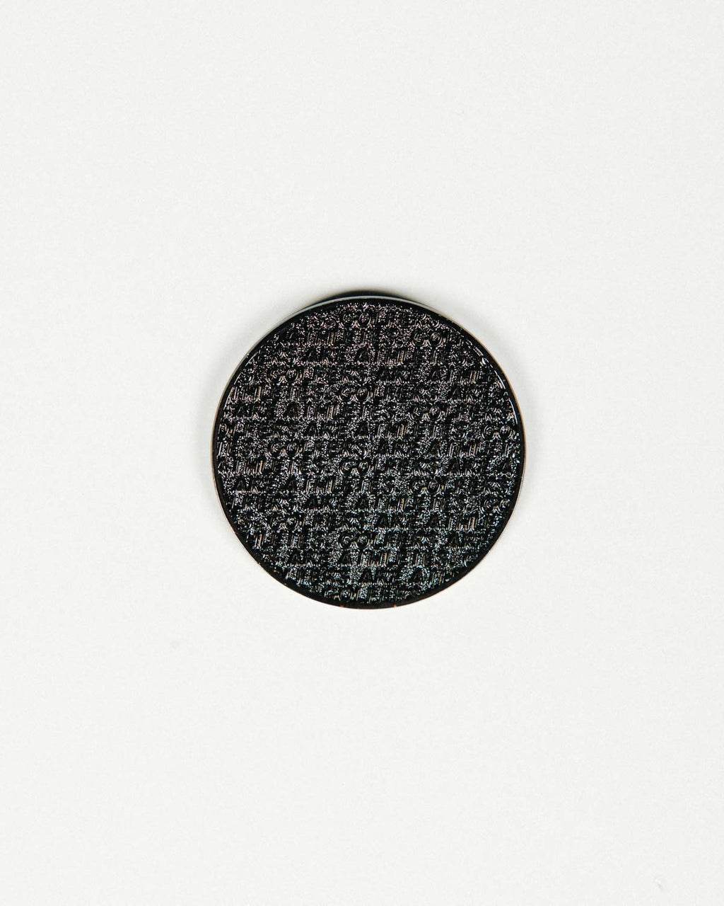 Primo Ball Marker — matte black with clear case