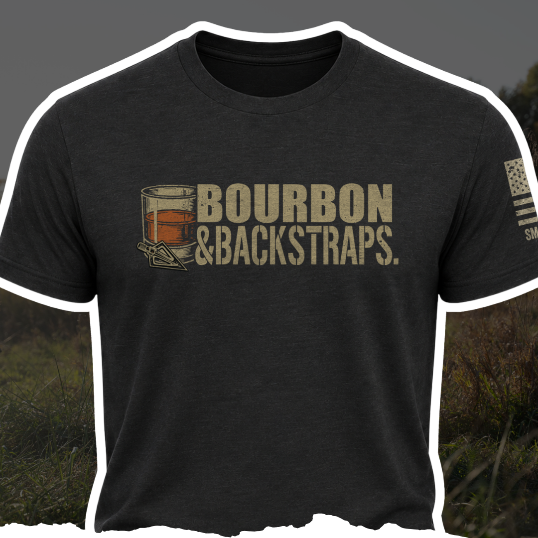 "Bourbon & Backstraps" Tee