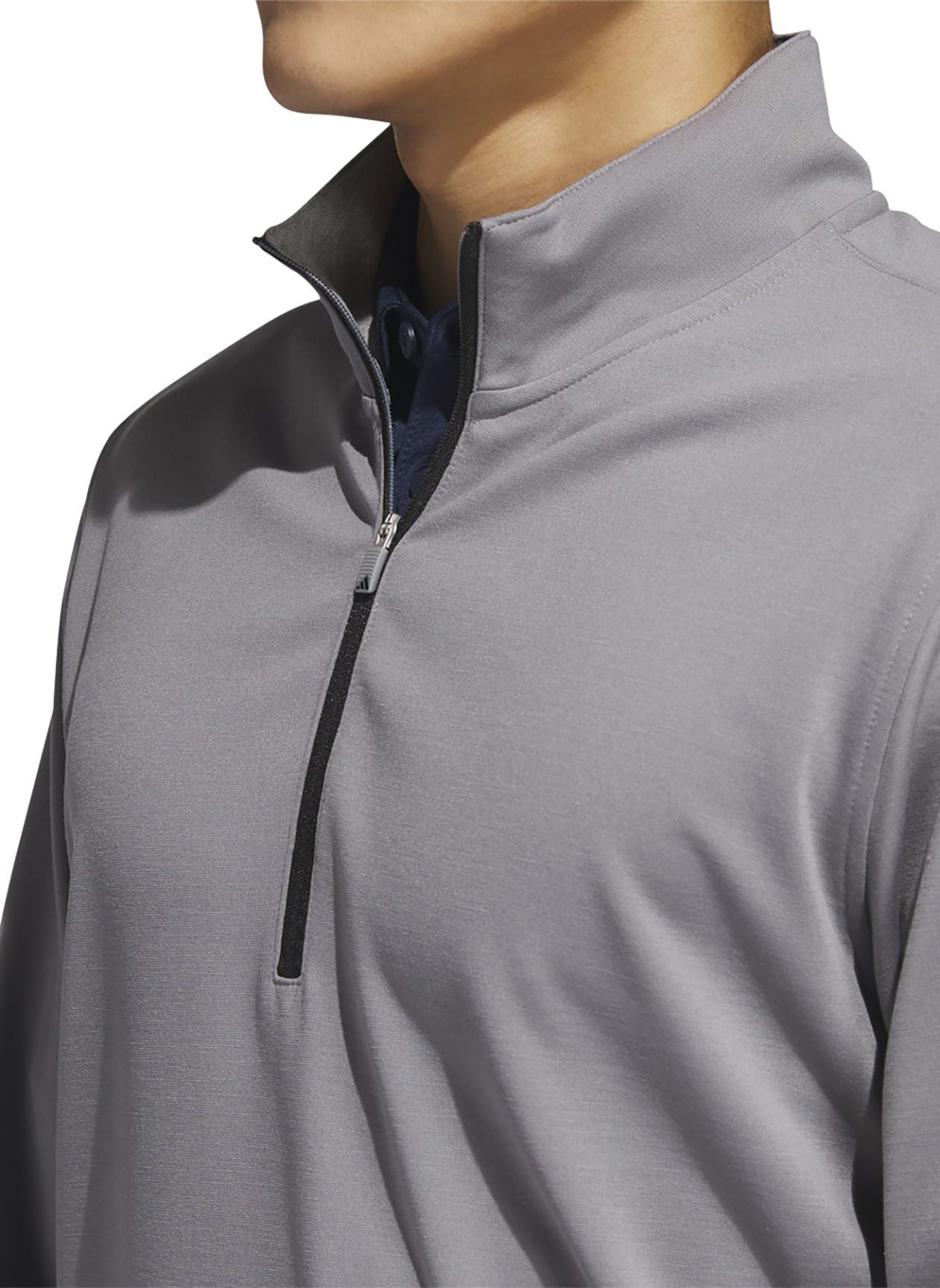 Adidas Elevated Quarter-Zip Golf Pullovers - Black Girl Golf