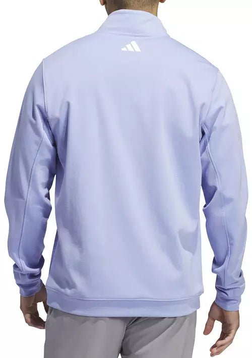 Adidas Elevated Quarter-Zip Golf Pullovers - Black Girl Golf