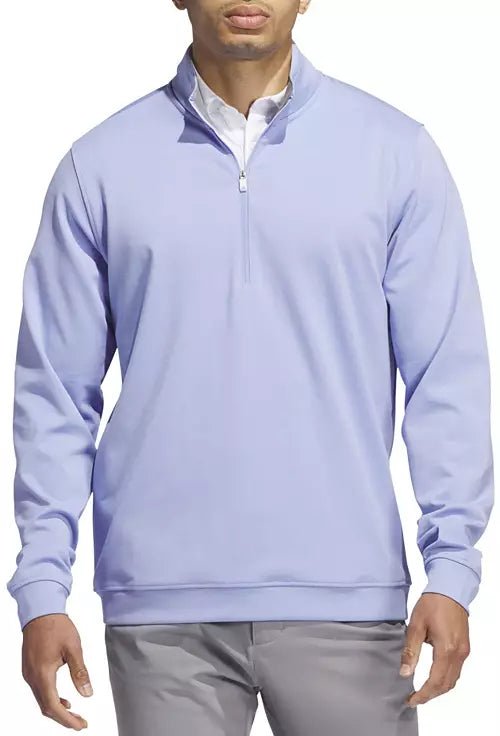 Adidas Elevated Quarter-Zip Golf Pullovers - Black Girl Golf