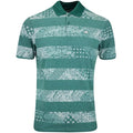 Adidas Golf Shirt - Go-To Stripe Print Polo - Black Girl Golf