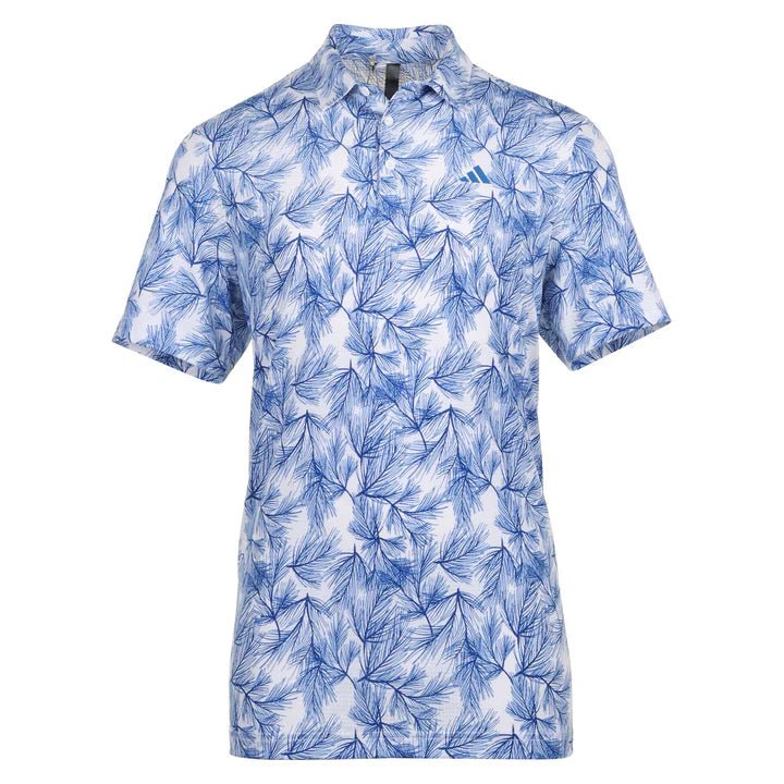 Adidas Golf Ultimate365 Mesh Pine Polo - Black Girl Golf