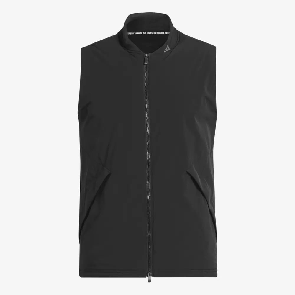 Adidas Ultimate365 Tour Frostguard Full-Zip Padded Vest - Black Girl Golf