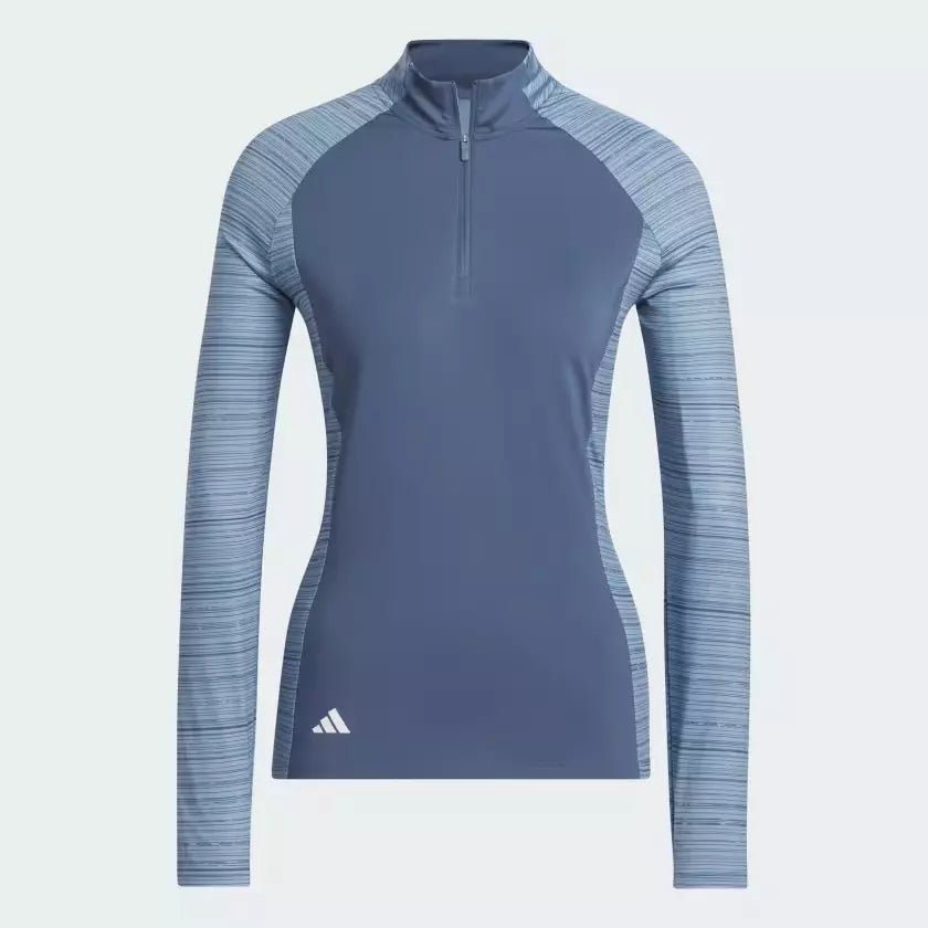 Adidas Women's Standard Ultimate365 Quarter - Zip - Black Girl Golf