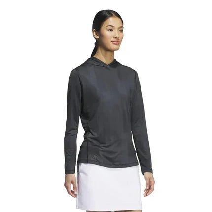 Adidas Women's Ultimate365 Printed Hoodie 24 - Black Girl Golf