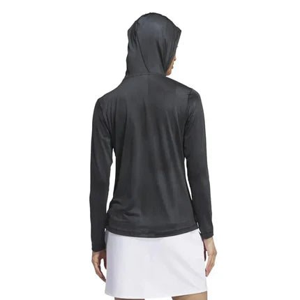 Adidas Women's Ultimate365 Printed Hoodie 24 - Black Girl Golf