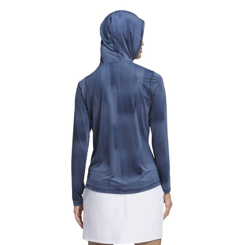Adidas Women's Ultimate365 Printed Hoodie 24 - Black Girl Golf