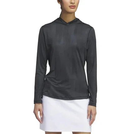 Adidas Women's Ultimate365 Printed Hoodie 24 - Black Girl Golf
