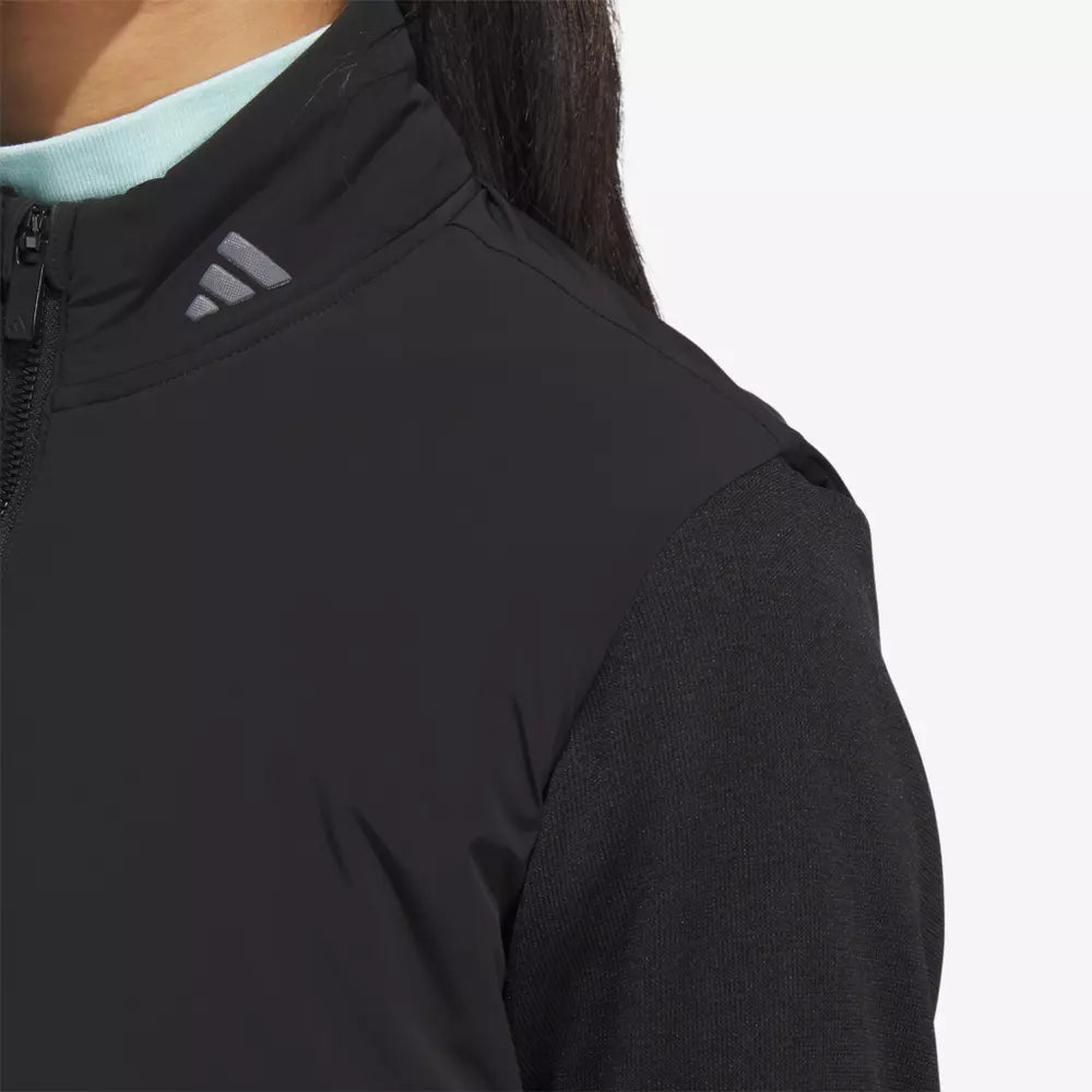 Adidas Women's Ultimate365 Tour Frostguard Full Zip Jacket - Black Girl Golf