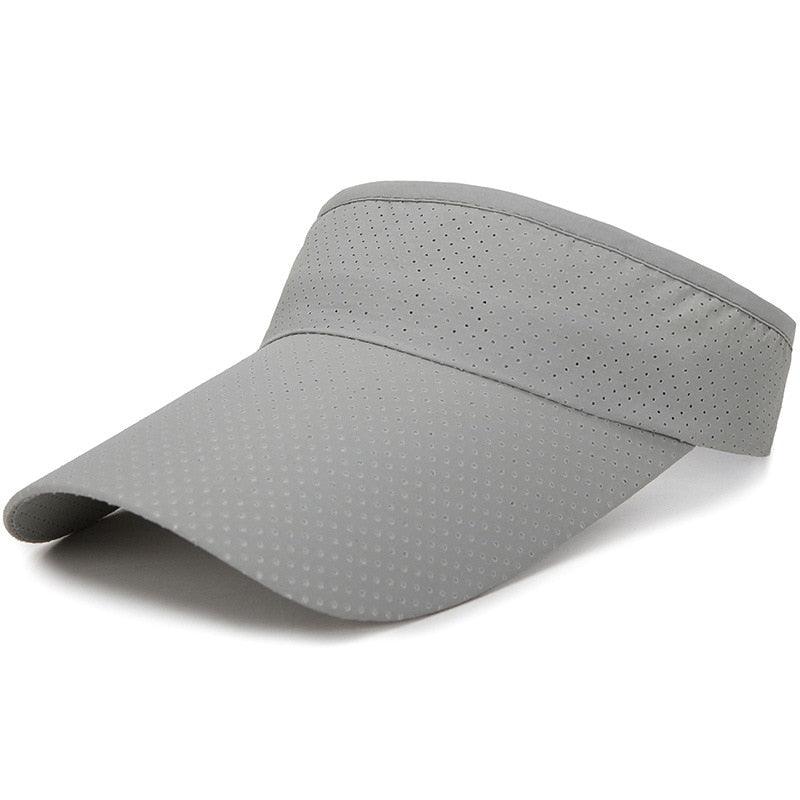 Adjustable Summer Breathable Hats Men Women Sun Protection Sports Golf Tennis Visor Hat Adjustable Visor UV Protection Top Empty Solid Sports Outdoor Running Sunscreen Strong Cap - Black Girl Golf