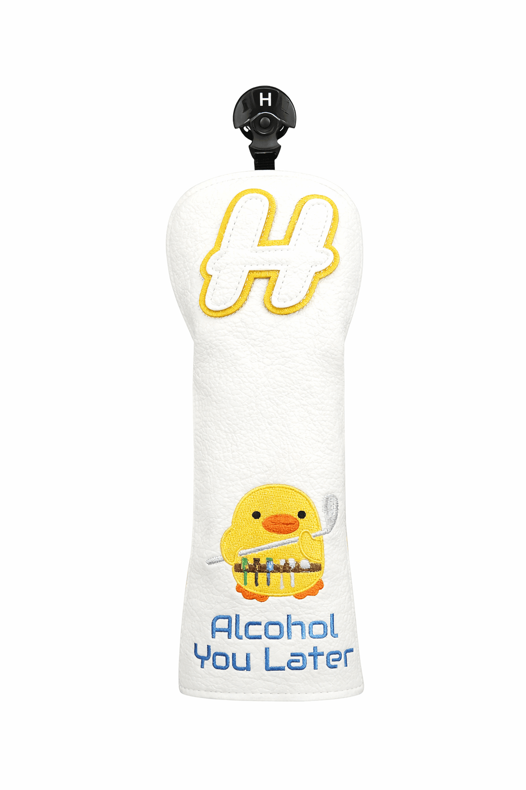 Alcohol You Later Headcover - Black Girl Golf