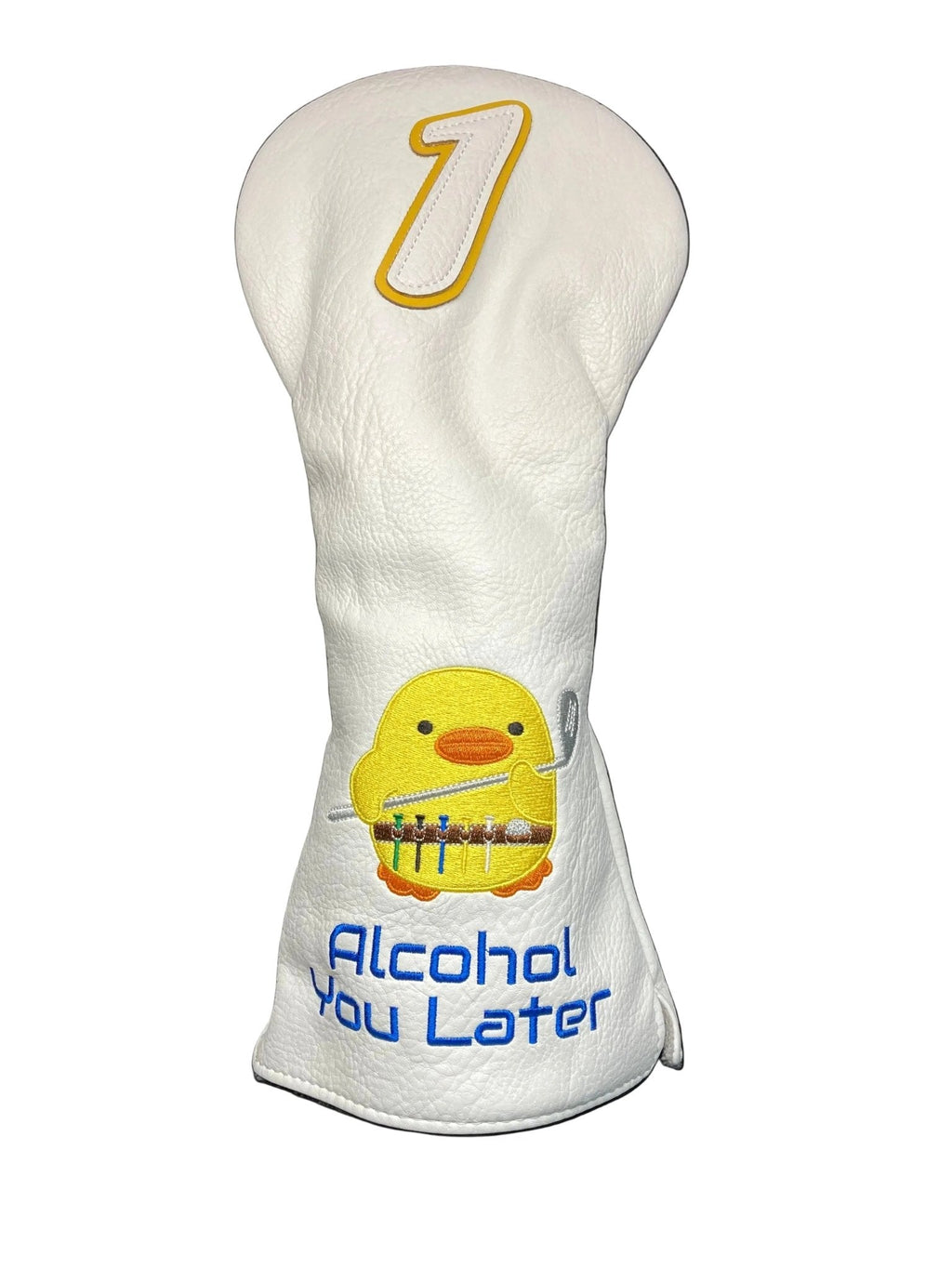 Alcohol You Later Headcover - Black Girl Golf
