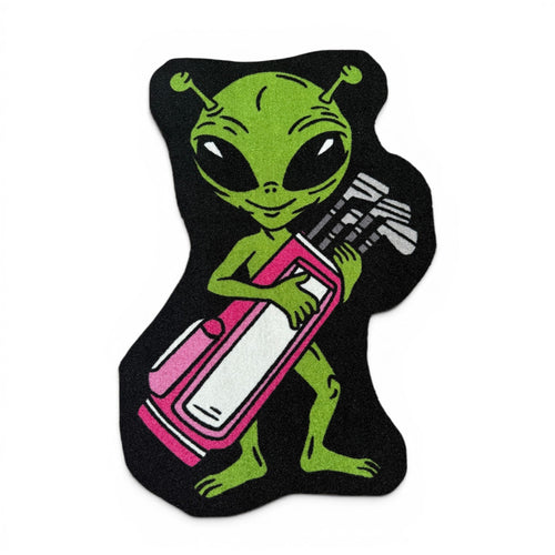 Alien Caddy | Golf Shop Mat | Cart Accessory - Black Girl Golf