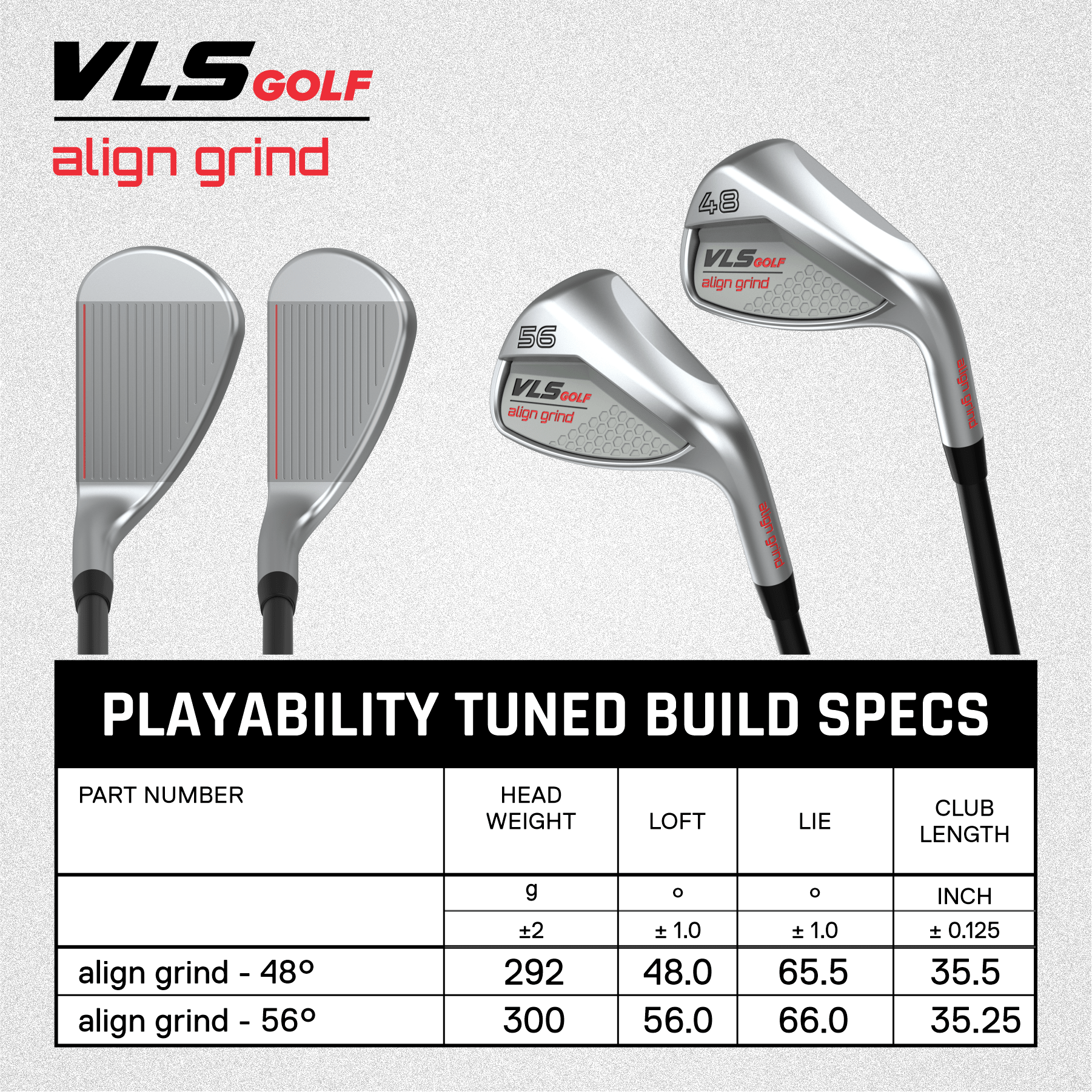 align grind 48° & 56° Bundle - Black Girl Golf