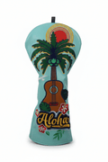 Aloha Good Vibes Only Headcover - Black Girl Golf