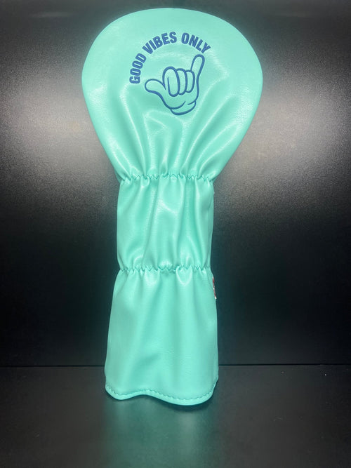 Aloha Good Vibes Only Headcover - Black Girl Golf