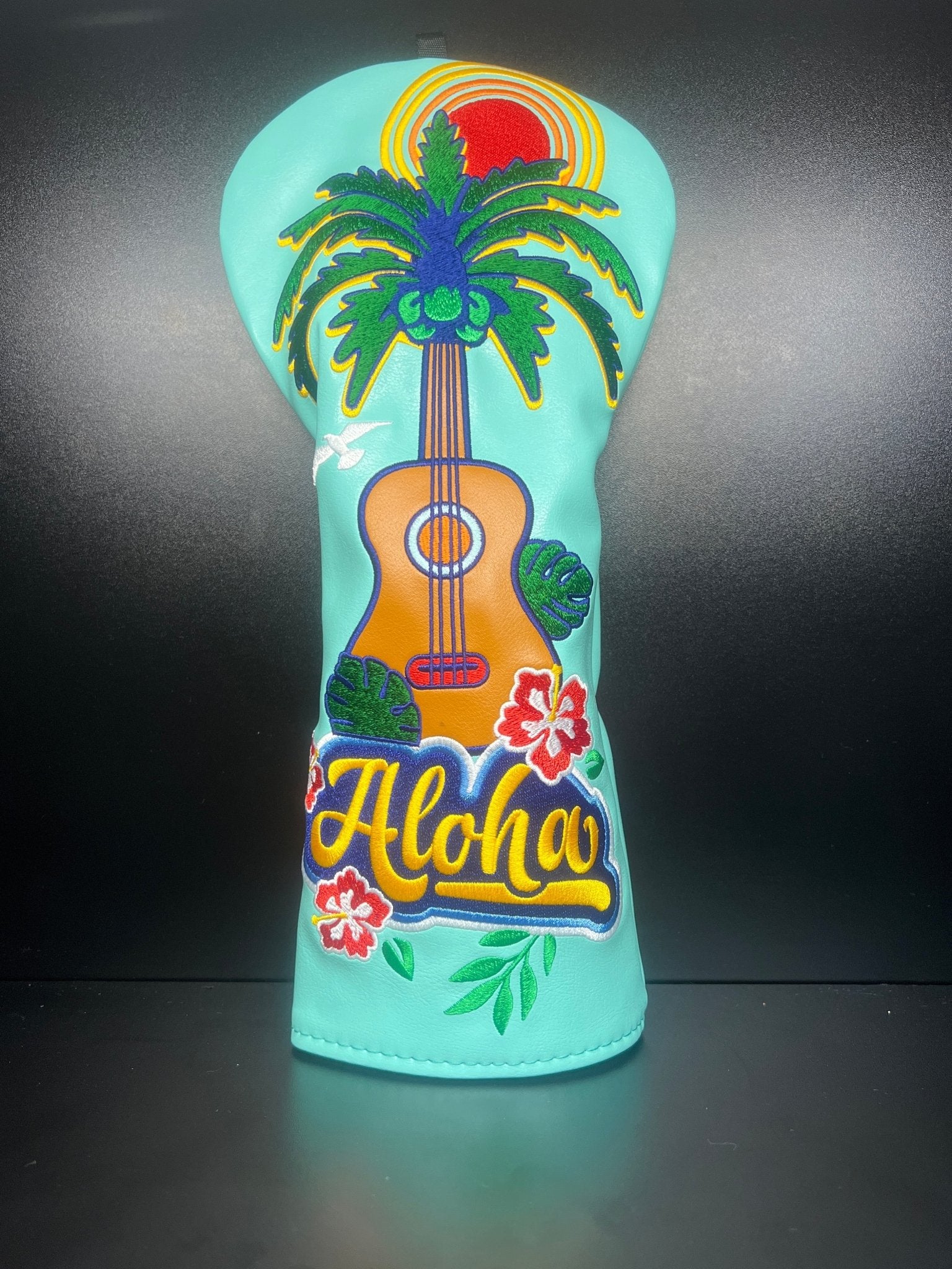 Aloha Good Vibes Only Headcover - Black Girl Golf