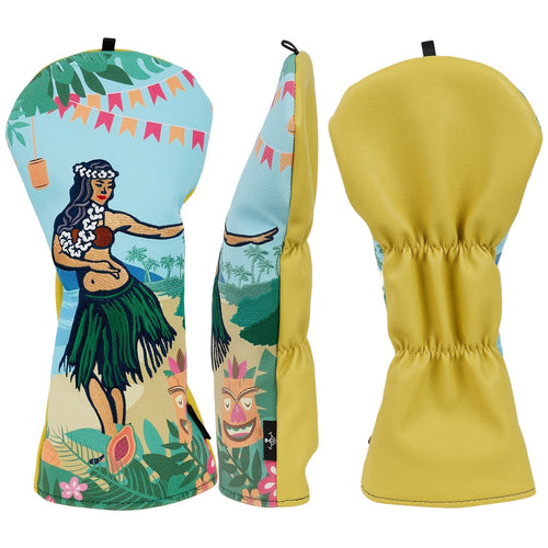 Aloha Hula Driver Headcover - Black Girl Golf