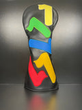Alphabet Letters Headcover - Black Girl Golf