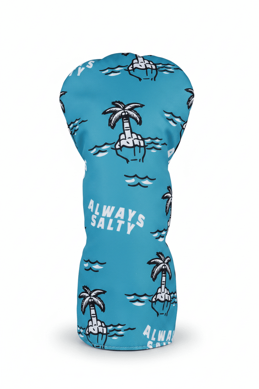 Always Salty Driver Headcover - Black Girl Golf