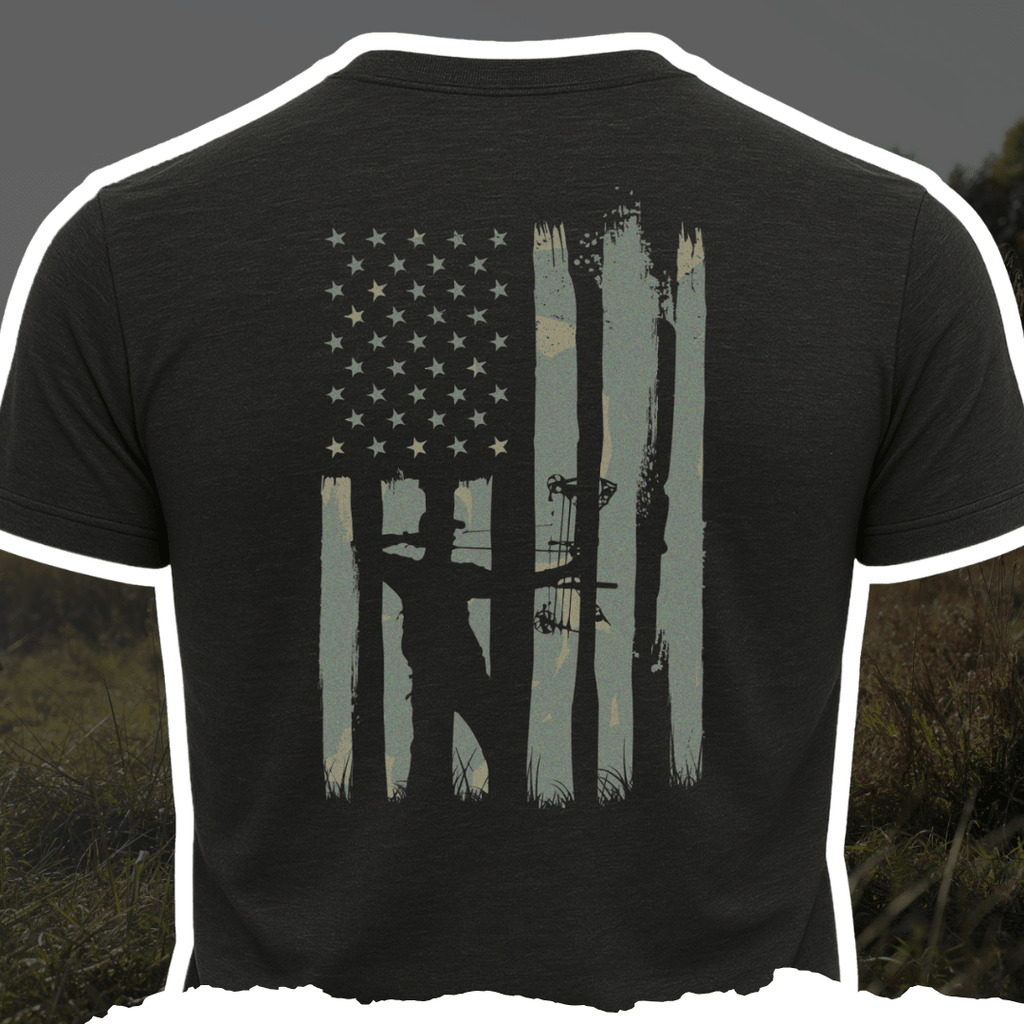 "American Bowhunter" Tee - Black Girl Golf
