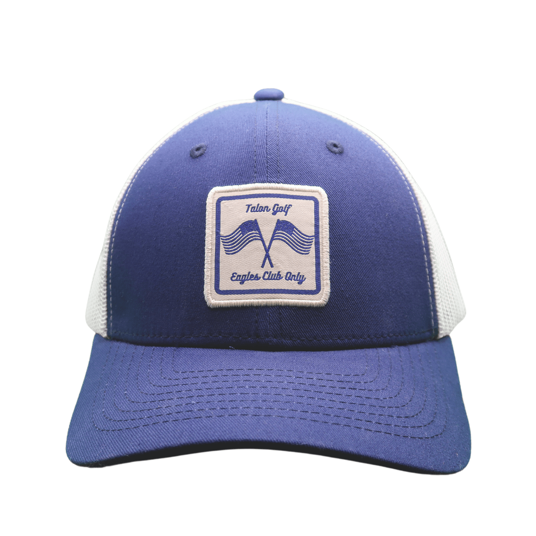 American Navy/White Mesh Trucker - Black Girl Golf