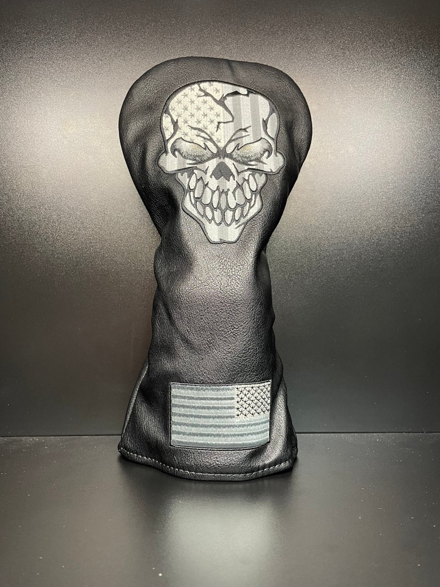 American Skull Midnight Headcover - Black Girl Golf
